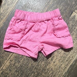 Garanimals Bright Pink Ruffle Pocket Shorts